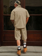 Heren zomerset met knopen en zakken
